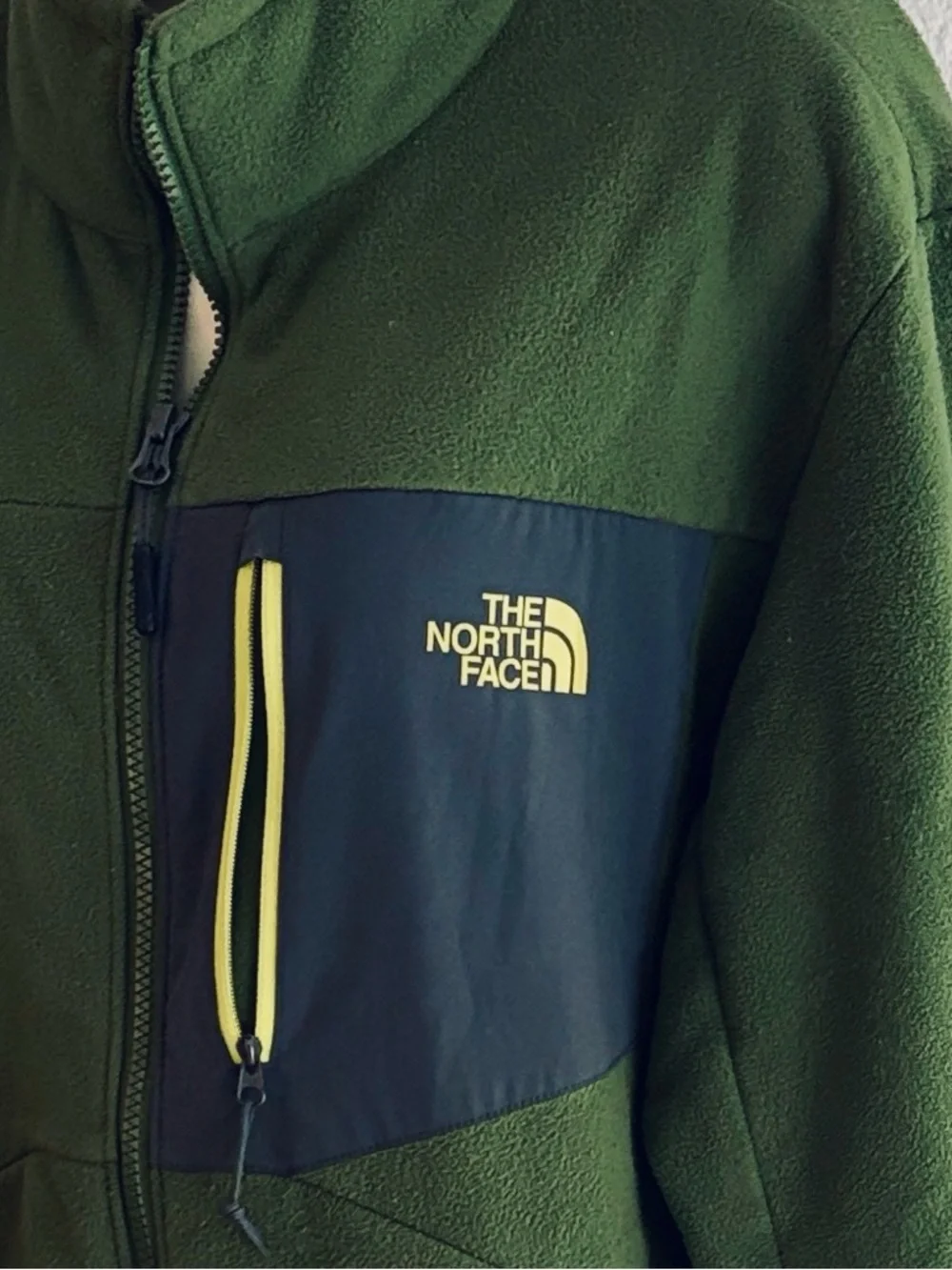 The North Face Denali 2 Full Zip Fleece Jacket Men’s M Olive Green